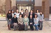 Prof. Masako Kaneko and students
