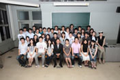 Prof. Jiro Tamura and students