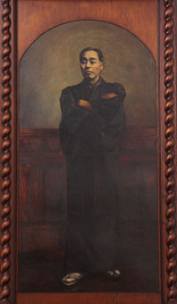 portrait of Yukichi Fukuzawa (by Kikumaro Matsumura, original by Eisaku Wada) 1937