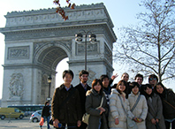 Trip to Paris with students from Paris