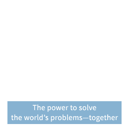 The power to solve the world's problems-together