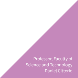 Professor, Faculty of Science and Technology Daniel Citterio