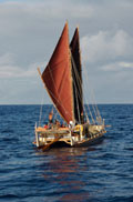 Hokule'a's voyage from Micronesia to Japan