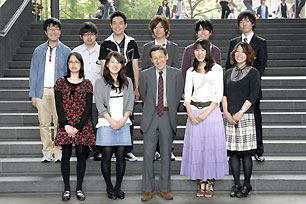 Prof. Junji Kanda and students