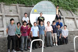 Prof. Tatsuo Sawada and students