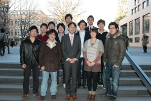 Assist. Prof. Toshitaka Kudo and students
