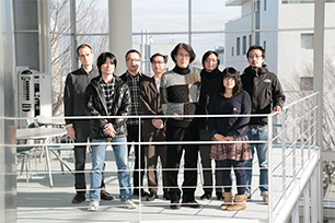 Prof. Toru Iwatake and students