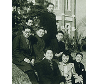 Graduates of the Department of Political Science in the Faculty of Law in 1950 (Showa 25)
