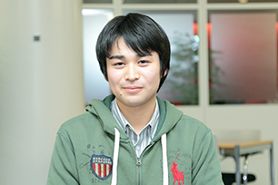 Masanobu Nakajima, third-year student of the Department of Law in the Faculty of Law