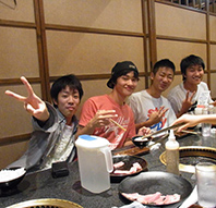 Yakiniku with dance circle friends