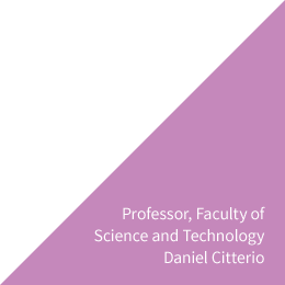 Professor, Faculty of Science and Technology Daniel Citterio